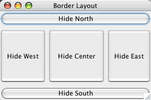 border layout program screen dump