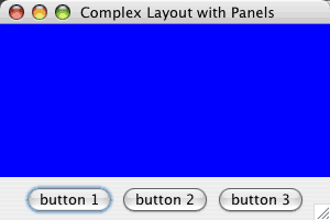 complex layout program screen dump