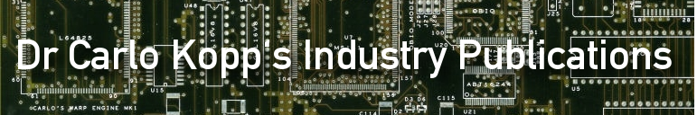 Industry Publications Index ... Click Here
