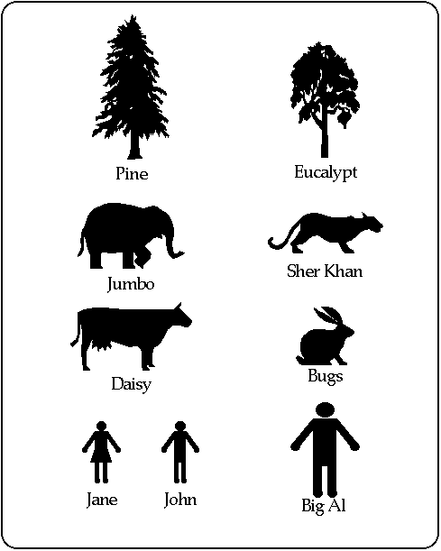[Diagram showing a collection of creatures]
