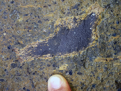 angular clasts