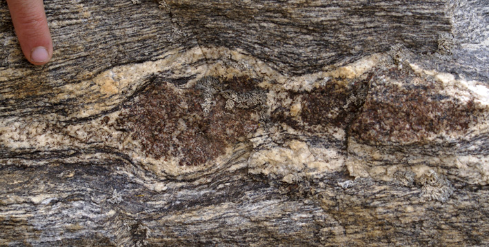 migmatite, peritectic garnet,