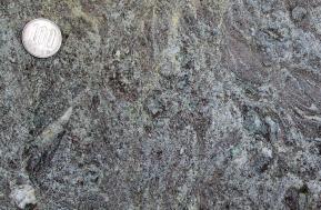 biotite-rimmed
sillimanite