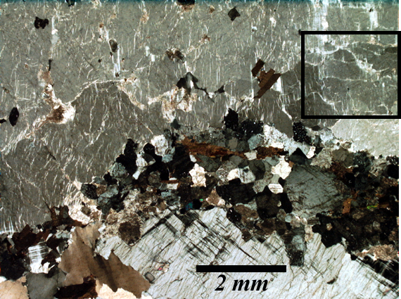 megacryst, recrystallization