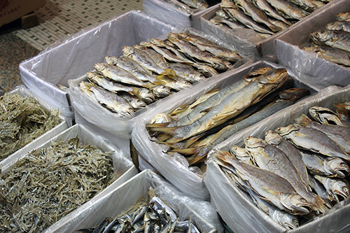 Dried fish